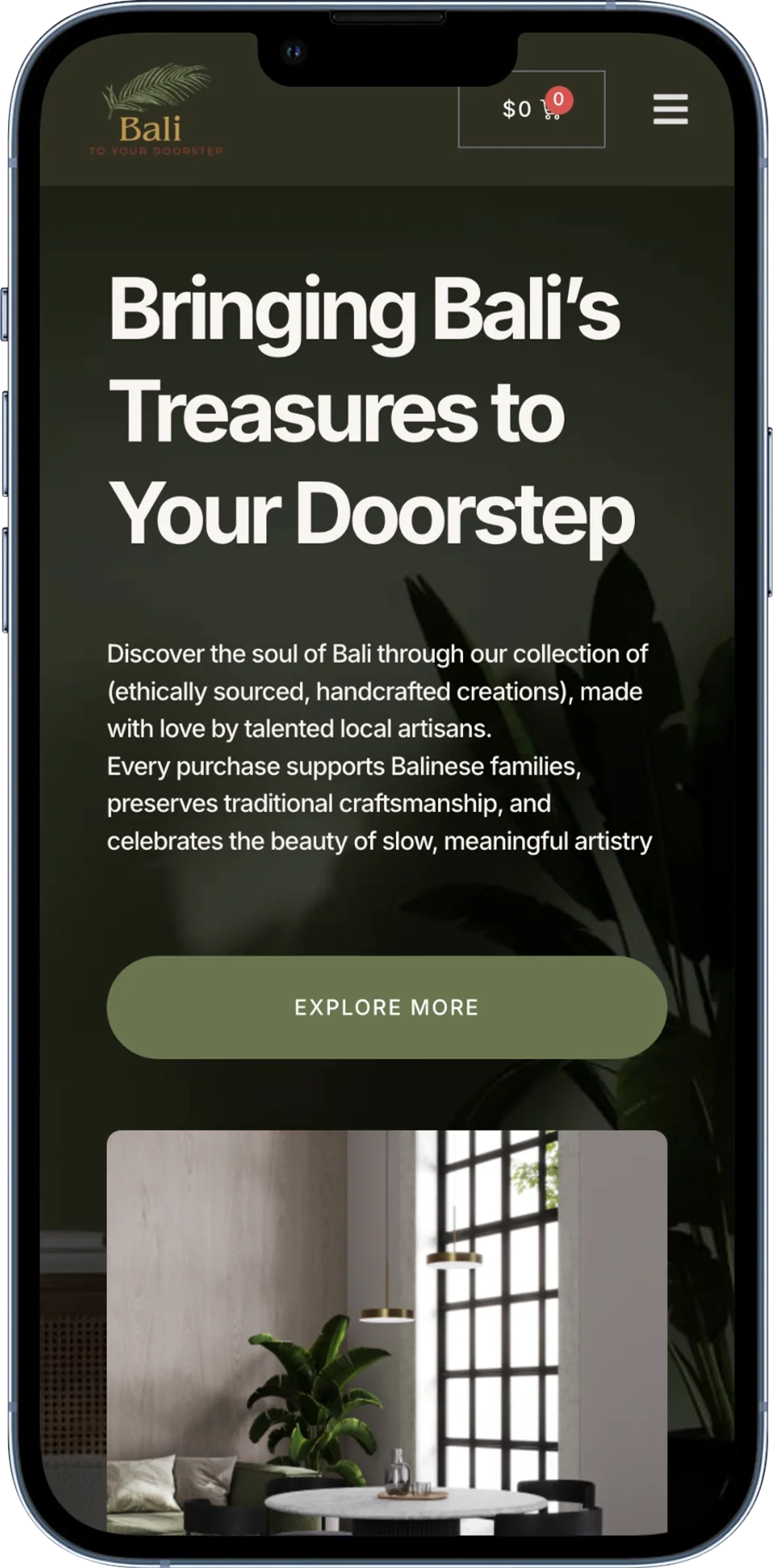 Bali To Your Door Step - Mobile