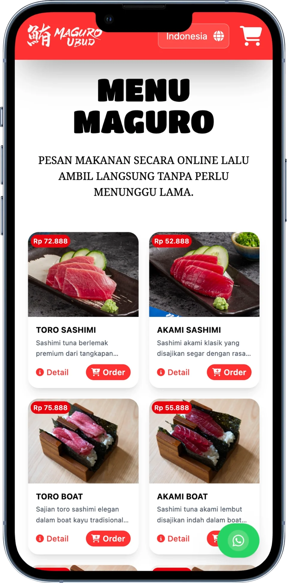 Maguro Ubud - Mobile